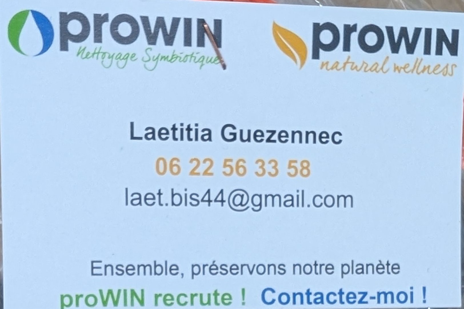 PROWIN – LAETITIA GUEZENNEC