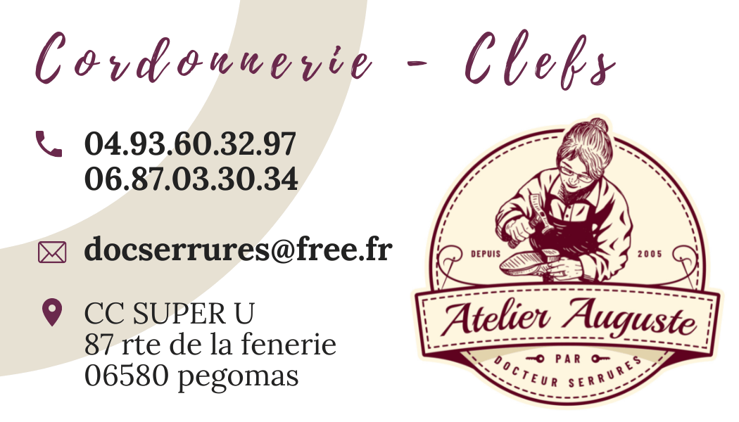 DR SERRURES ATELIER AUGUSTE